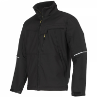 Snickers 1212 Soft Shell Work Jacket Black